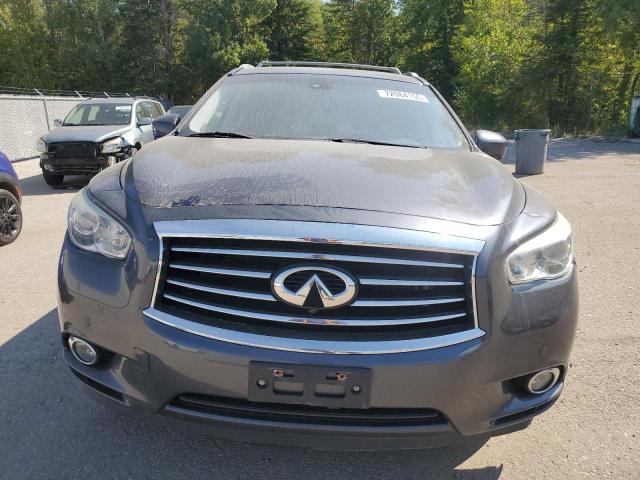 5N1AL0MM7EC553495 - 2014 INFINITI QX60 BLACK photo 5