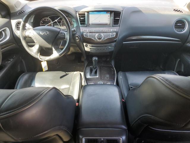 5N1AL0MM7EC553495 - 2014 INFINITI QX60 BLACK photo 8
