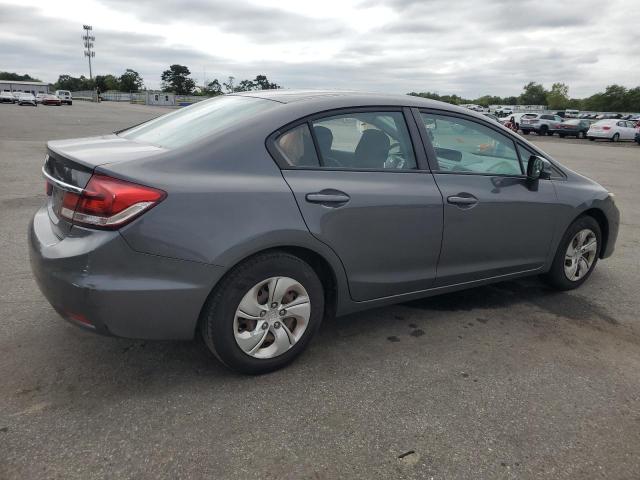 2HGFB2F53DH592242 - 2013 HONDA CIVIC LX Մոխրագույն լուսանկար 3