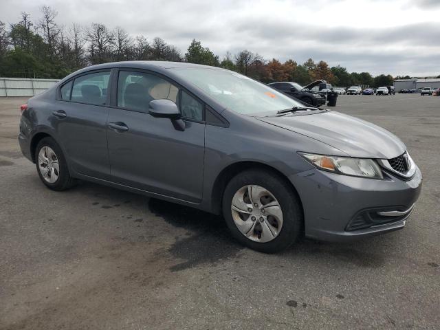 2HGFB2F53DH592242 - 2013 HONDA CIVIC LX Մոխրագույն լուսանկար 4