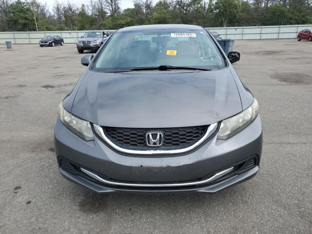 2HGFB2F53DH592242 - 2013 HONDA CIVIC LX Մոխրագույն լուսանկար 5