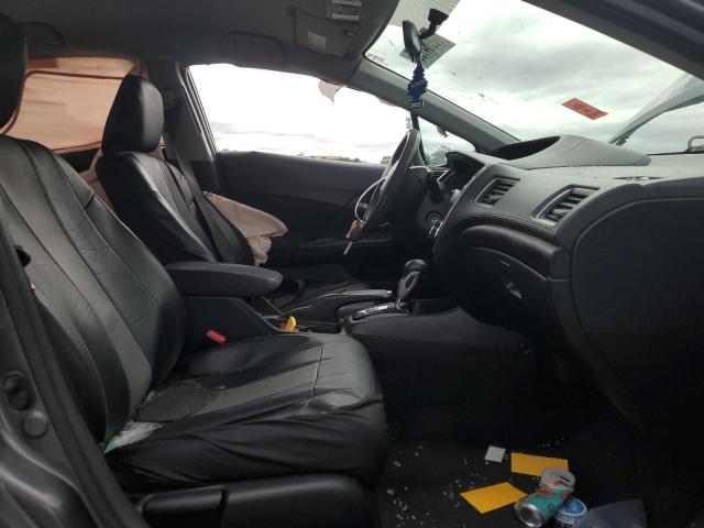 2HGFB2F53DH592242 - 2013 HONDA CIVIC LX Մոխրագույն լուսանկար 7