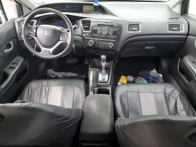 2HGFB2F53DH592242 - 2013 HONDA CIVIC LX Մոխրագույն լուսանկար 8