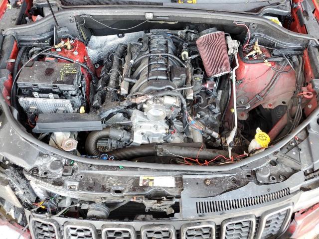 1C4RJFLT5HC695423 - 2017 JEEP GRAND CHER TRAILHAWK წითელი ფოტო 12