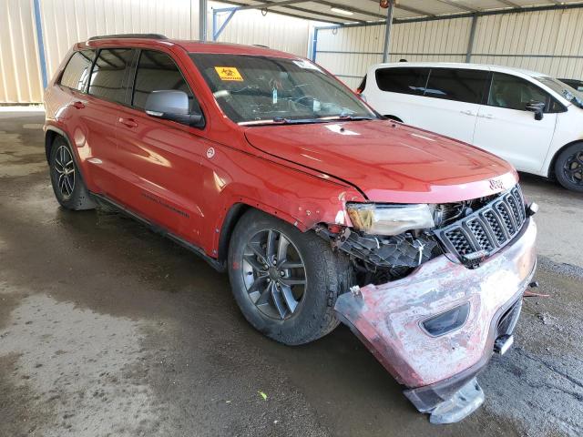 1C4RJFLT5HC695423 - 2017 JEEP GRAND CHER TRAILHAWK წითელი ფოტო 4