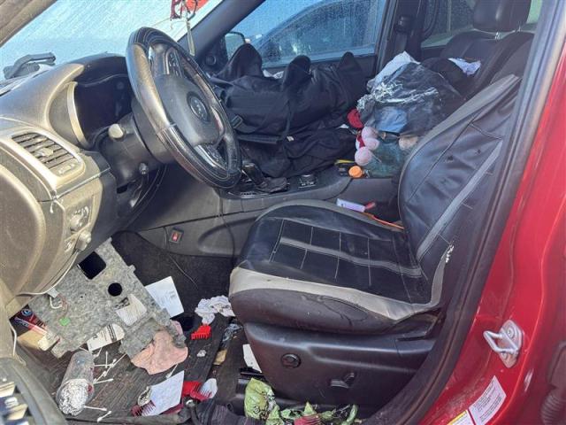 1C4RJFLT5HC695423 - 2017 JEEP GRAND CHER TRAILHAWK წითელი ფოტო 7