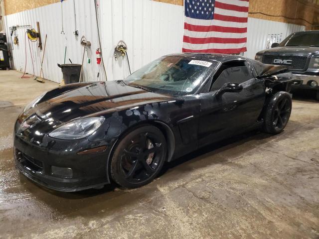 1G1YR2DW2D5105790 - 2013 CHEVROLET CORVETTE GRAND SPORT BLACK photo 1