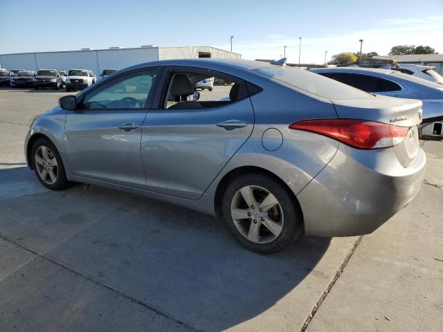 KMHDH4AE0DU799350 - 2013 HYUNDAI ELANTRA GLS SILVER photo 2