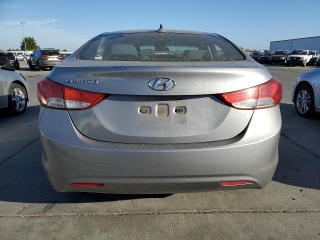 KMHDH4AE0DU799350 - 2013 HYUNDAI ELANTRA GLS SILVER photo 6