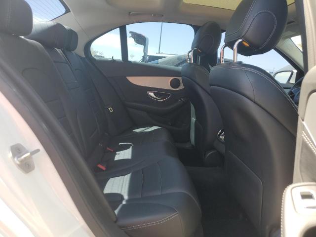 55SWF4KB9GU138824 - 2016 MERCEDES-BENZ C 300 4MATIC WHITE photo 10