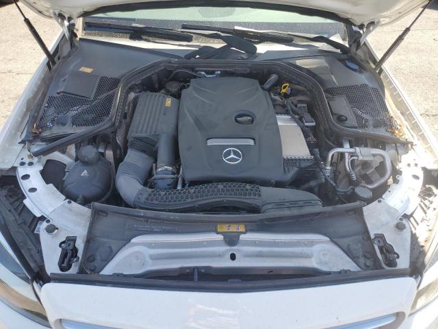 55SWF4KB9GU138824 - 2016 MERCEDES-BENZ C 300 4MATIC WHITE photo 11