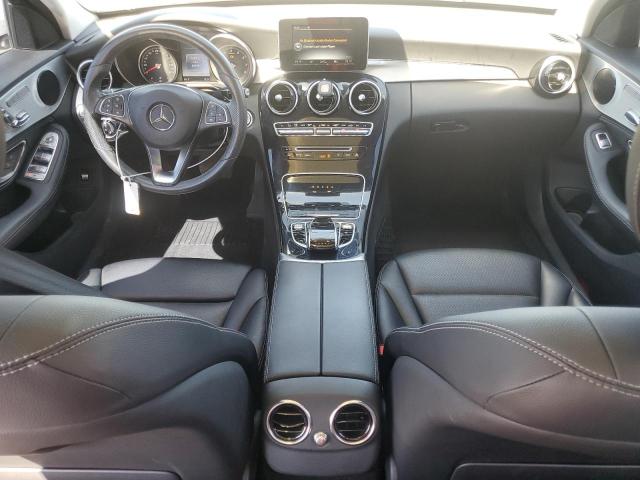 55SWF4KB9GU138824 - 2016 MERCEDES-BENZ C 300 4MATIC WHITE photo 8