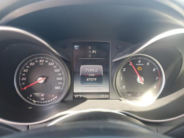 55SWF4KB9GU138824 - 2016 MERCEDES-BENZ C 300 4MATIC WHITE photo 9