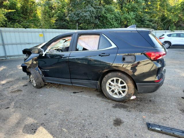 3GNAXKEG2PL145689 - 2023 CHEVROLET EQUINOX LT შავი ფოტო 2
