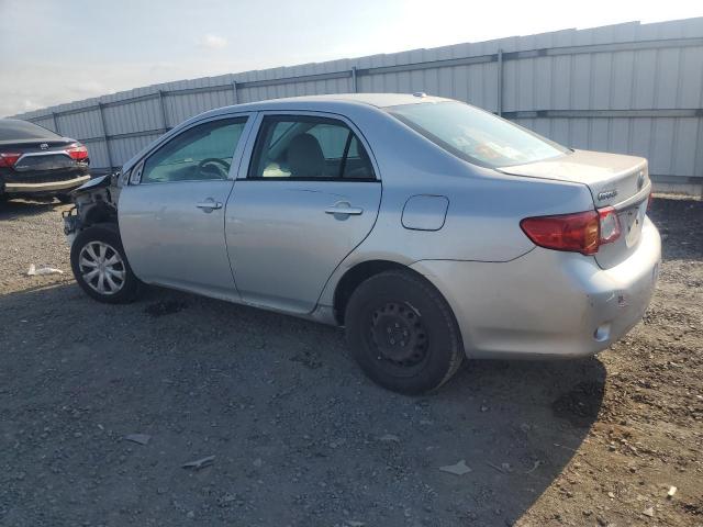 2T1BU40E49C110391 - 2009 TOYOTA COROLLA BASE SILVER photo 2