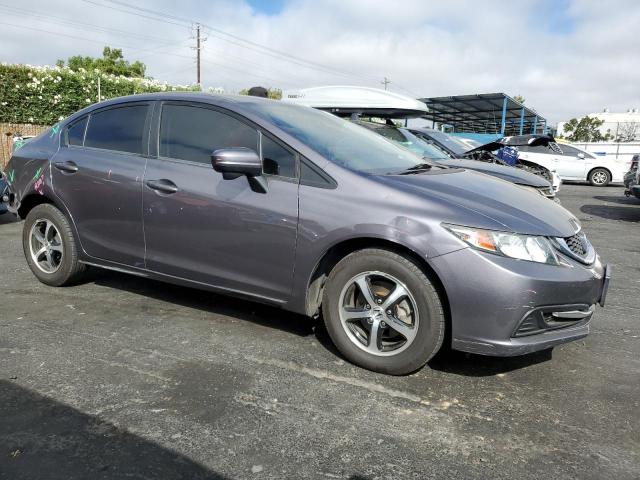 19XFB2F70FE275842 - 2015 HONDA CIVIC SE GRAY photo 4