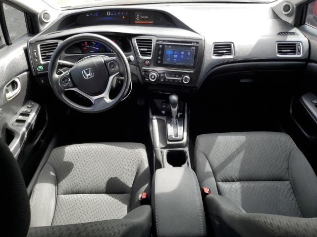 19XFB2F70FE275842 - 2015 HONDA CIVIC SE GRAY photo 8