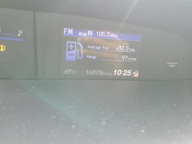 19XFB2F70FE275842 - 2015 HONDA CIVIC SE GRAY photo 9