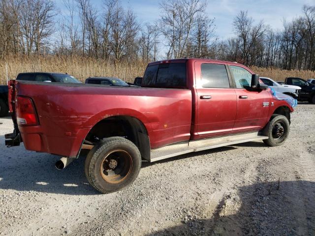 3C63DRHL0CG211839 - 2012 DODGE RAM 3500 SLT RED photo 3