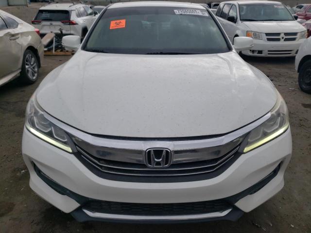 1HGCR2F85GA170842 - 2016 HONDA ACCORD EXL WHITE photo 5