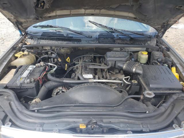 1J4G248S3YC423973 - 2000 JEEP GRAND CHER LAREDO Gris photo 12