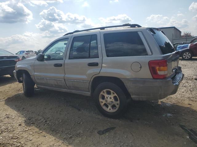 1J4G248S3YC423973 - 2000 JEEP GRAND CHER LAREDO Gris photo 2