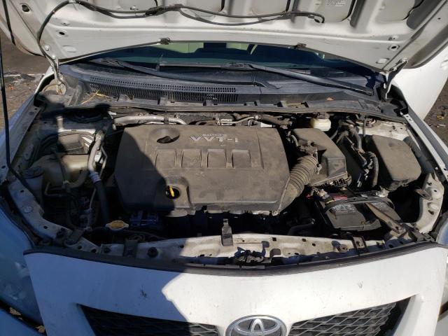 1NXBU40EX9Z083048 - 2009 TOYOTA COROLLA BASE WHITE photo 11