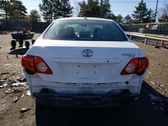 1NXBU40EX9Z083048 - 2009 TOYOTA COROLLA BASE WHITE photo 6