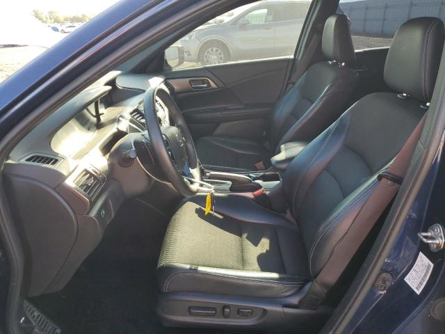 1HGCR2F54GA205019 - 2016 HONDA ACCORD SPORT BLUE photo 7
