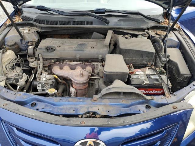 4T1BE46K38U258667 - 2008 TOYOTA CAMRY CE BLUE photo 11