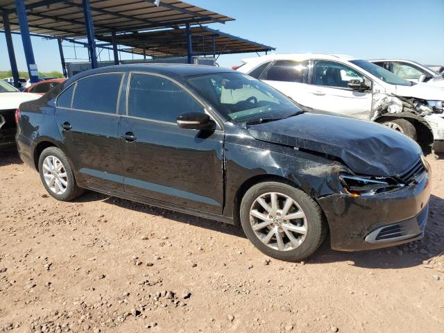 3VWDP7AJ5CM348713 - 2012 VOLKSWAGEN JETTA SE 黑色 照片 4