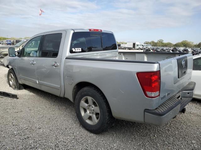 1N6AA07A44N580584 - 2004 NISSAN TITAN XE SILVER photo 2