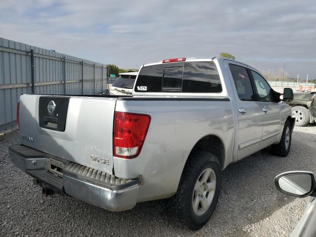 1N6AA07A44N580584 - 2004 NISSAN TITAN XE SILVER photo 3