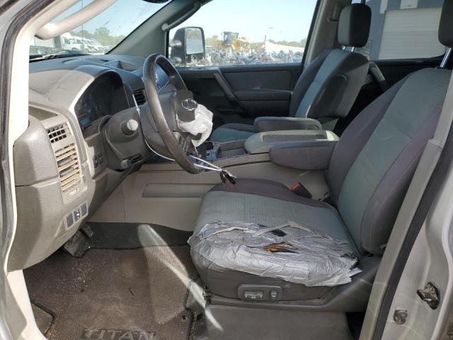 1N6AA07A44N580584 - 2004 NISSAN TITAN XE SILVER photo 7