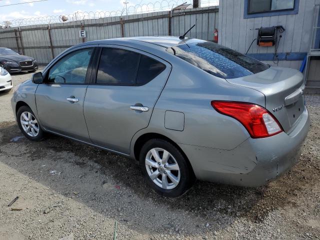 3N1CN7AP1CL945844 - 2012 NISSAN VERSA S SILVER photo 2