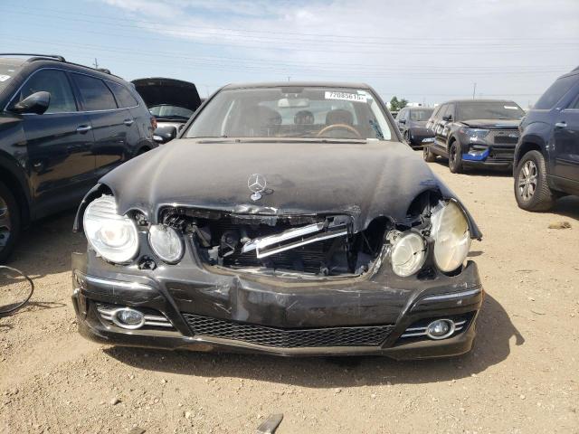 WDBUF87X08B336084 - 2008 MERCEDES-BENZ E 350 4MATIC BLACK photo 5