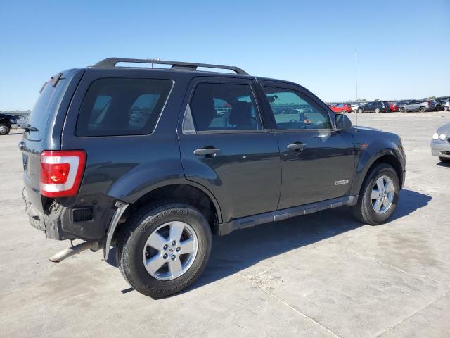 1FMCU02Z08KD22484 - 2008 FORD ESCAPE XLS GRAY photo 3