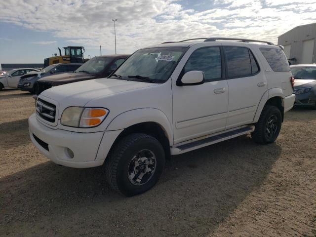 5TDBT48A91S030679 - 2001 TOYOTA SEQUOIA LIMITED WHITE photo 1