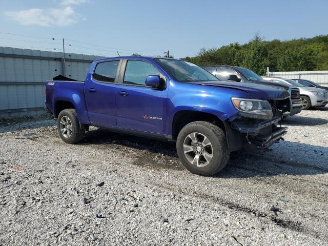 1GCGTDEN0H1283393 - 2017 CHEVROLET COLORADO Z71 BLUE photo 4