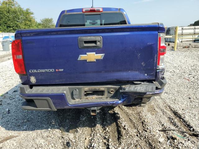 1GCGTDEN0H1283393 - 2017 CHEVROLET COLORADO Z71 BLUE photo 6