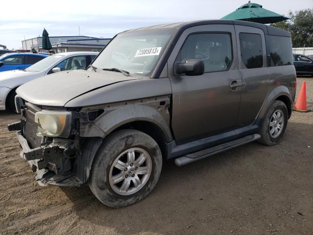 5J6YH18788L013375 - 2008 HONDA ELEMENT EX GRAY photo 1