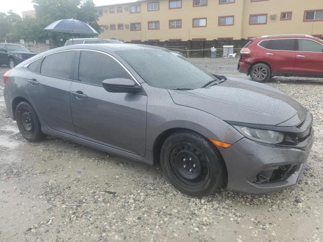 19XFC2F62KE024402 - 2019 HONDA CIVIC LX GRAY photo 4