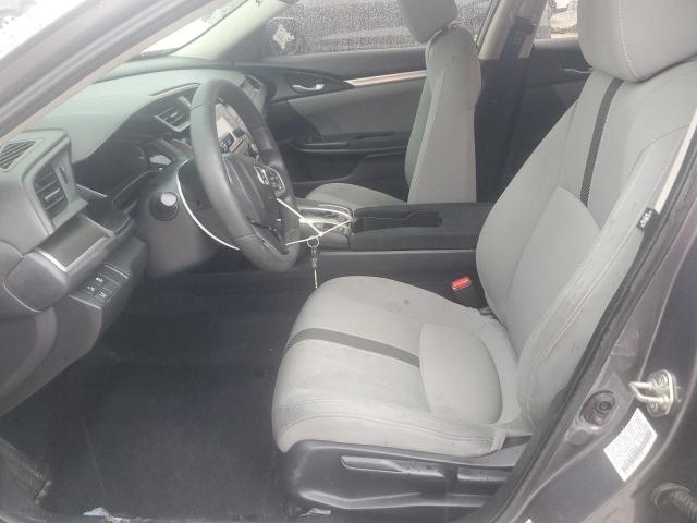 19XFC2F62KE024402 - 2019 HONDA CIVIC LX GRAY photo 7