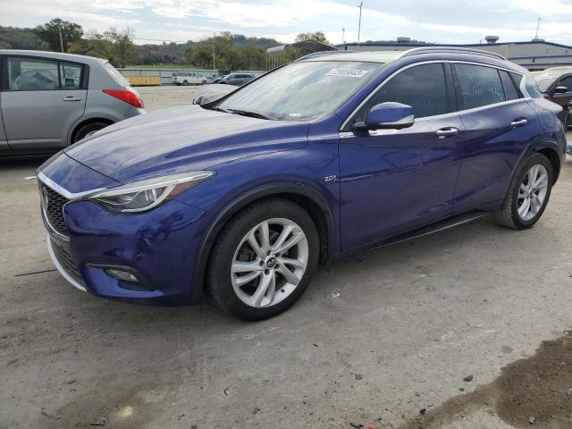 SJKCH5CP6HA036340 - 2017 INFINITI QX30 BASE BLUE photo 1