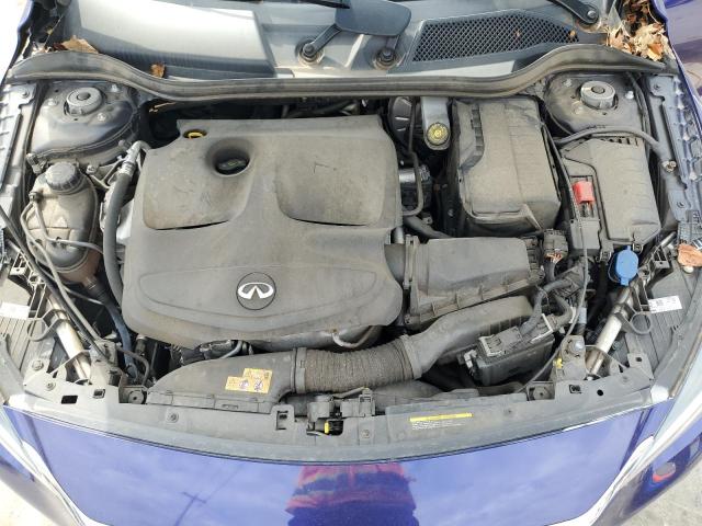 SJKCH5CP6HA036340 - 2017 INFINITI QX30 BASE BLUE photo 12