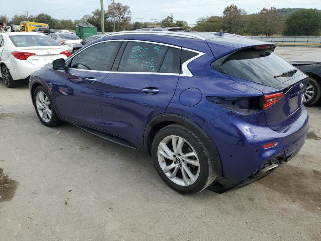 SJKCH5CP6HA036340 - 2017 INFINITI QX30 BASE BLUE photo 2