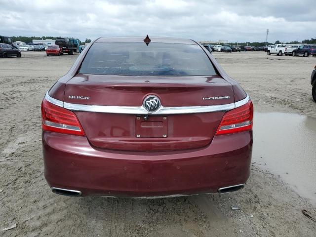 1G4GB5G36GF132429 - 2016 BUICK LACROSSE BURGUNDY photo 6