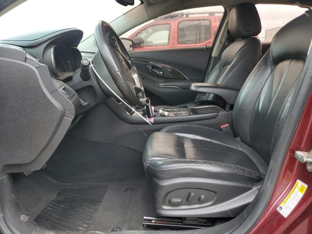 1G4GB5G36GF132429 - 2016 BUICK LACROSSE BURGUNDY photo 7