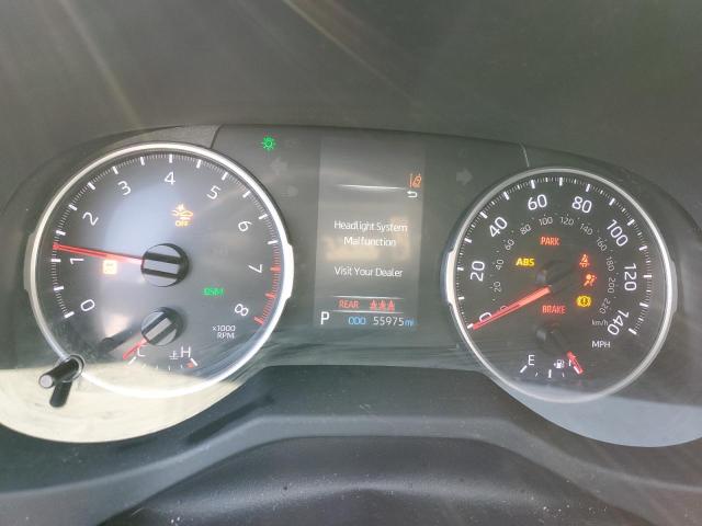 JTMK1RFV2MD085497 - 2021 TOYOTA RAV4 LE ვერცხლისფერი ფოტო 9