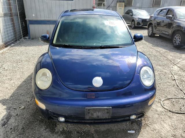 3VWCK31C85M403002 - 2005 VOLKSWAGEN NEW BEETLE GLS BLUE photo 5